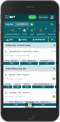 App De Apuestas En Chile - 22Bet
