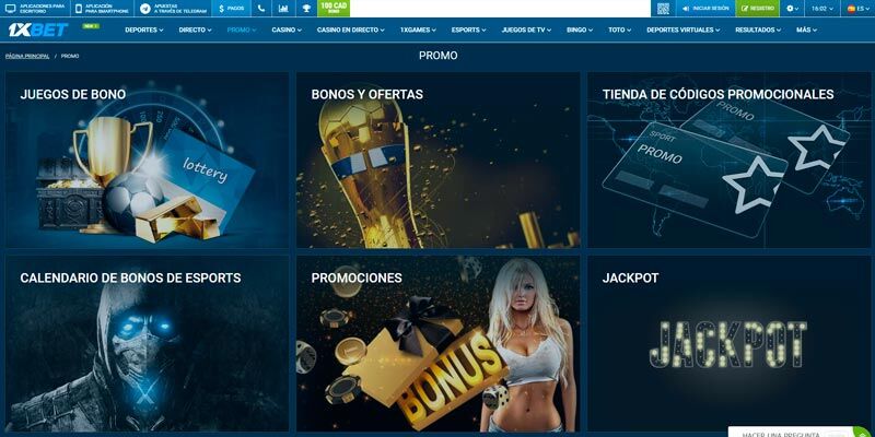 Mejor página de apuestas 1xbet