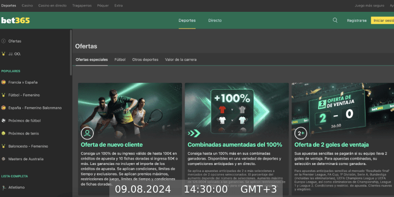 Bet365 pagina de esportes