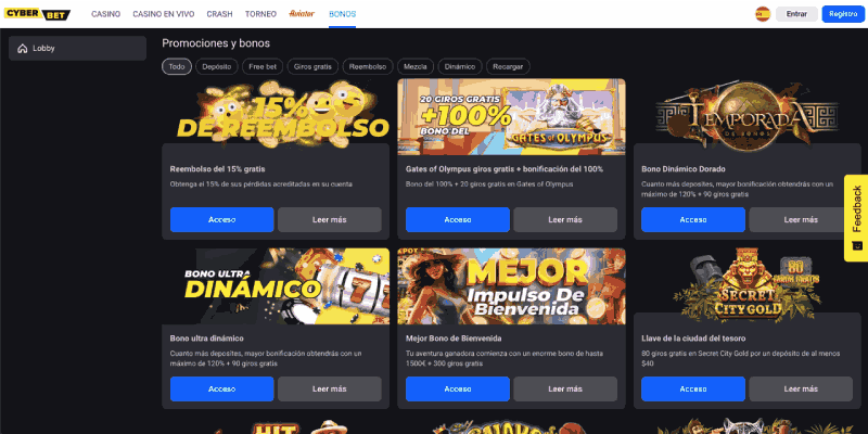 Nuevo sitio de apuestas #2 de Venezuela - Cyber.bet