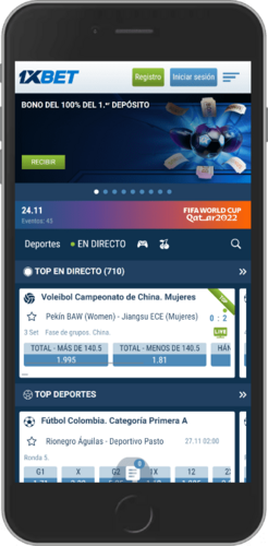 Aplicación de apuestas #2 para Mastercard – 1xbet
