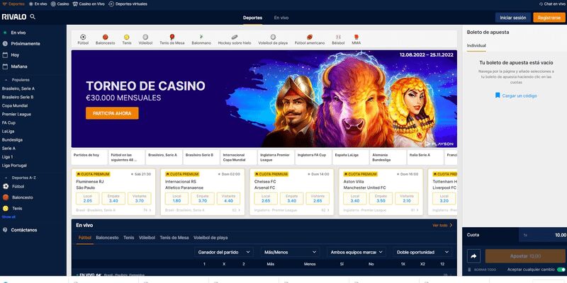 Casa de apuestas con Mastercard #2 – Rivalo
