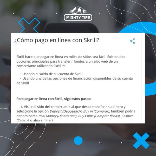 Paga en el sitio de apuestas