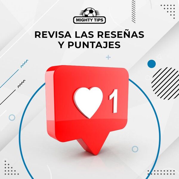 Revisa las reseñas y puntajes