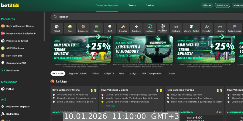 Bet365 pagina de esportes