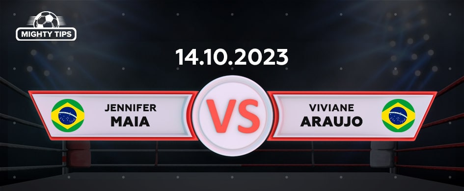 Octubre 14, 2023 Jennifer Maia vs. Viviane Araujo