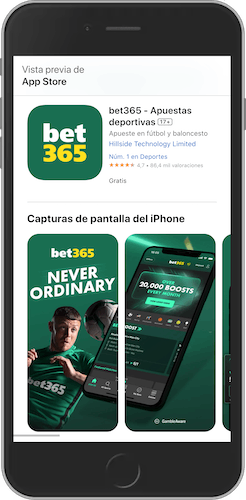 Captura de pantalla móvil de la aplicación de IOS en Apple Store